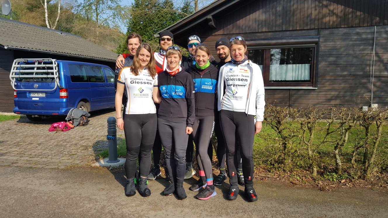 Nur die Harten kommen in den Garten: winterliches Trainingswochenende am Edersee