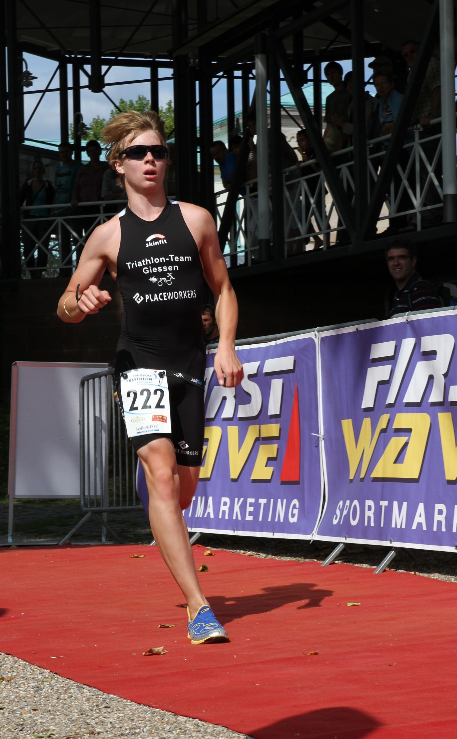 Vincent Größer spurtet in Bad Kissingen zum Sieg