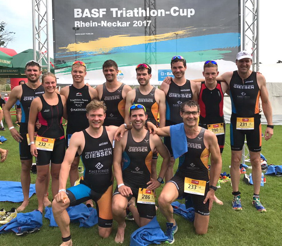 Triathlon Team Gießen erfolgreich in Viernheim