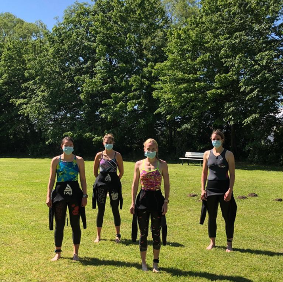 Frauen Mannschaft des Tri-Team Gießen bleibt auf Erfolgskurs